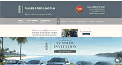 Desktop Screenshot of oliverlincolnsales.com